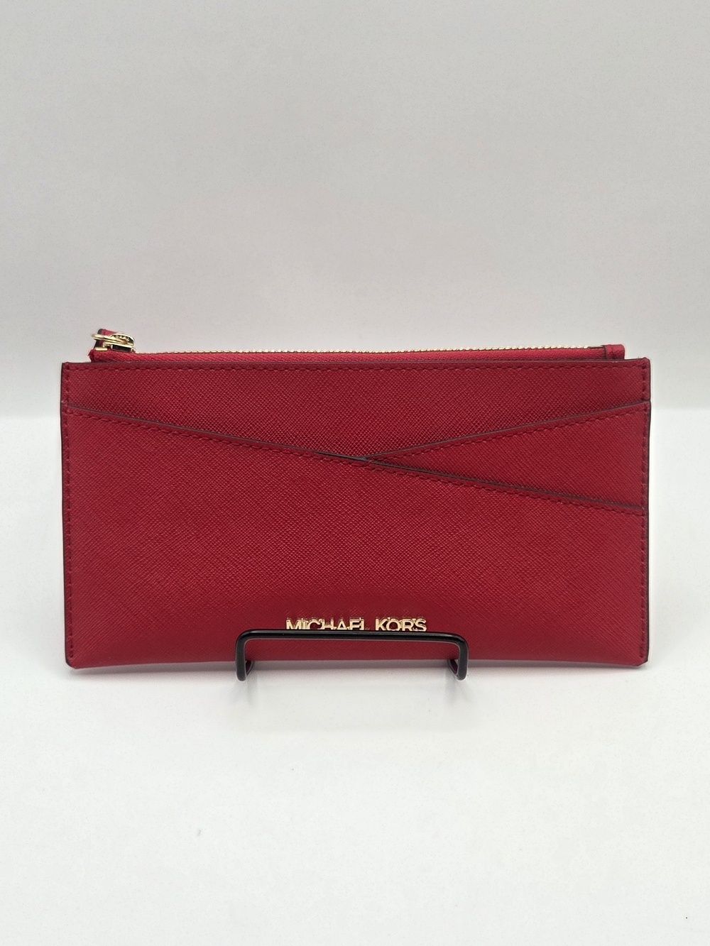 Michael Kors Jet Set Medium Saffiano Leather Crossover Wristlet